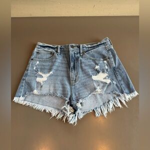 Abercrombie & Fitch High Rise Jean Shorts